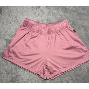 Eddie Bauer Sleep Shorts Pink Blush Women's XS 3" Intimates Lounge Elastic